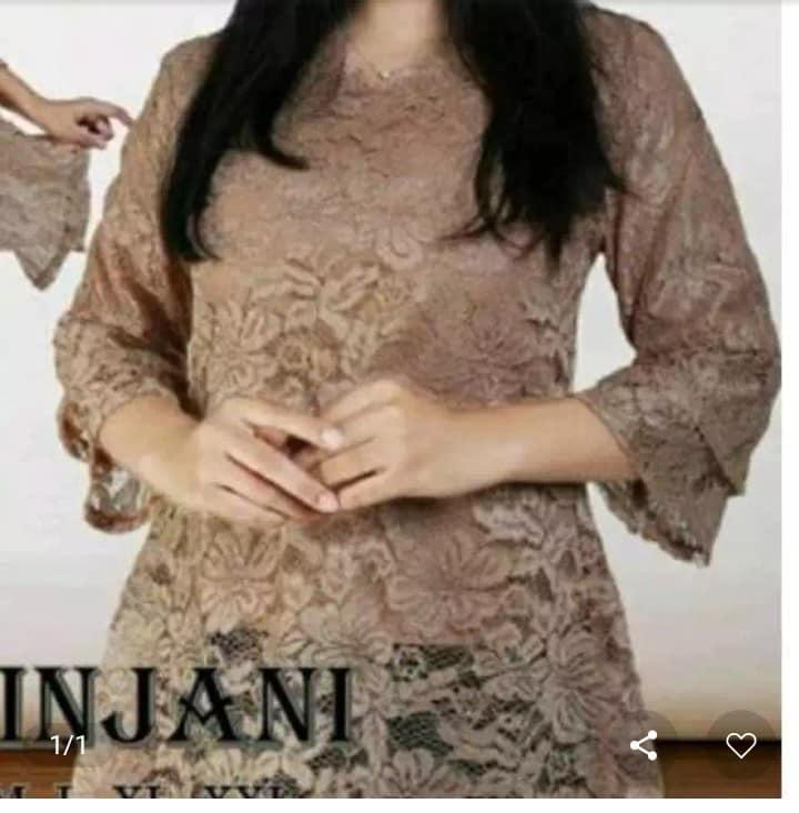 kebaya modern rinjani / baju batik wanita / kebaya tradisional / kebaya kutu baru / kebaya wisuda / kebaya kartini / kebaya brukat