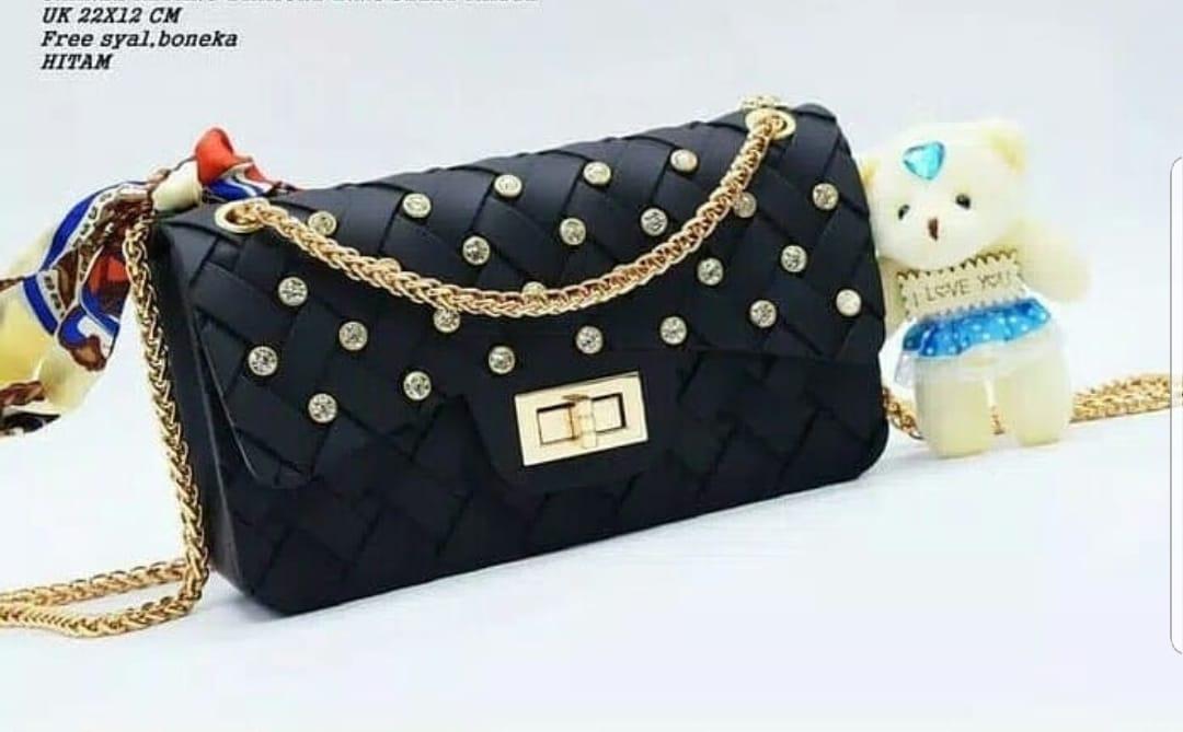 TAS JELLY MATTE WEBE ANYAM DIAMOND UK 22 CM