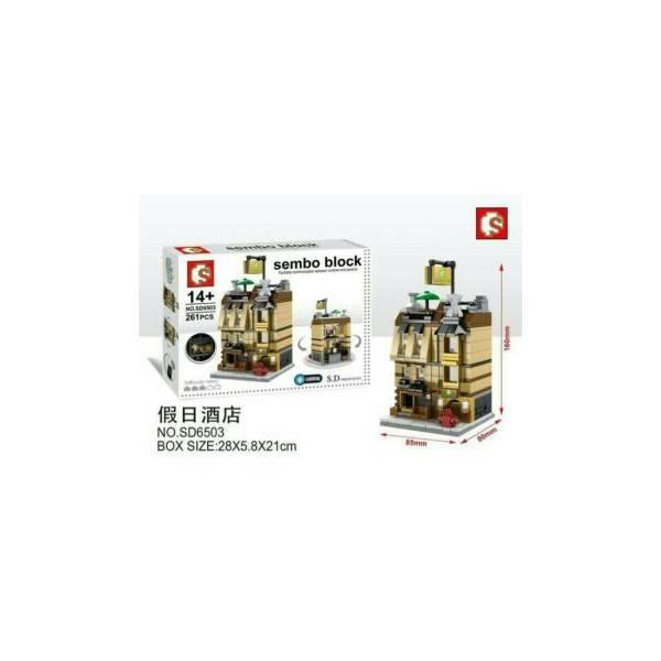 Hot Promo JUAL Lego Kw Sembo Block 4 In 1 Mini Modular With Lighting (LAMPU) SD Mainan Edukasi / Hadiah Ulang Tahun