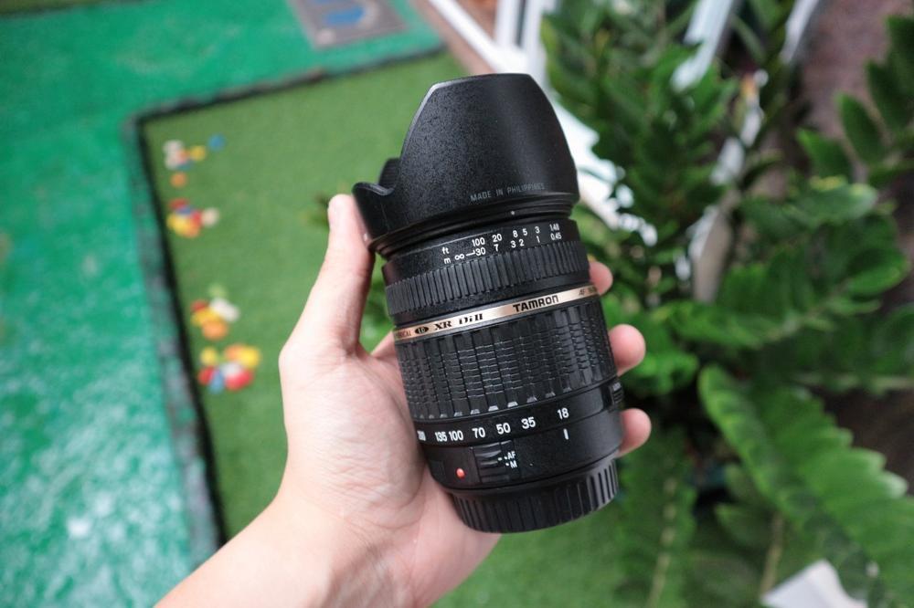 Lensa Sapujagat tamron 18-200mm Af For Canon mulus