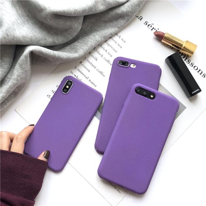 2018 Populer in minimalis warna ungu oppo r17/r15 Casing HP a57/a59s Warna Polos matte shell Model Wanita