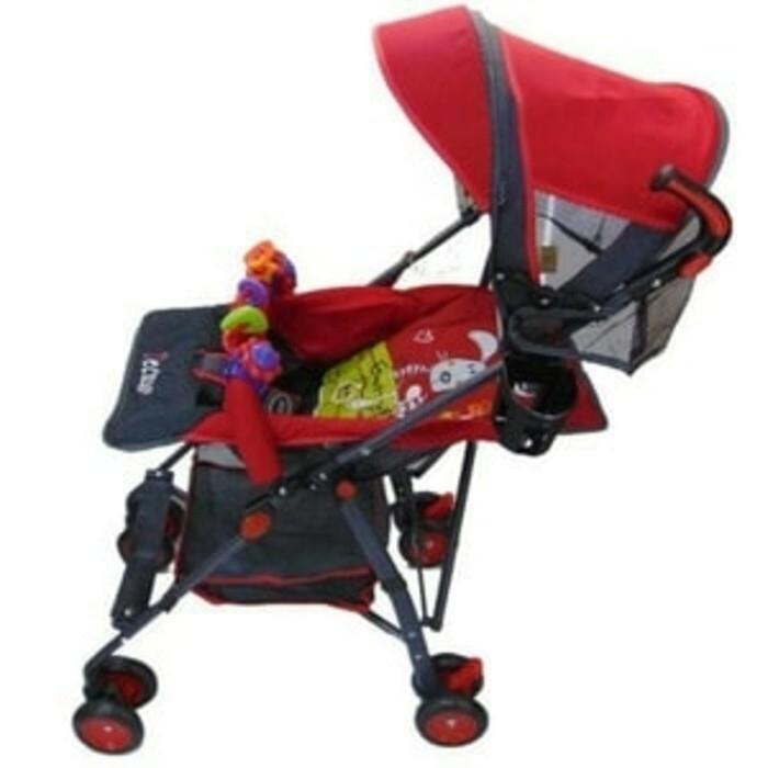 Dorongan Bayi Murah - Pliko Techno Merah