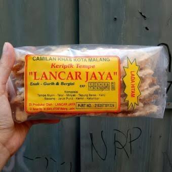 KERIPIK TEMPE LADA HITAM LANCAR JAYA KHAS MALANG