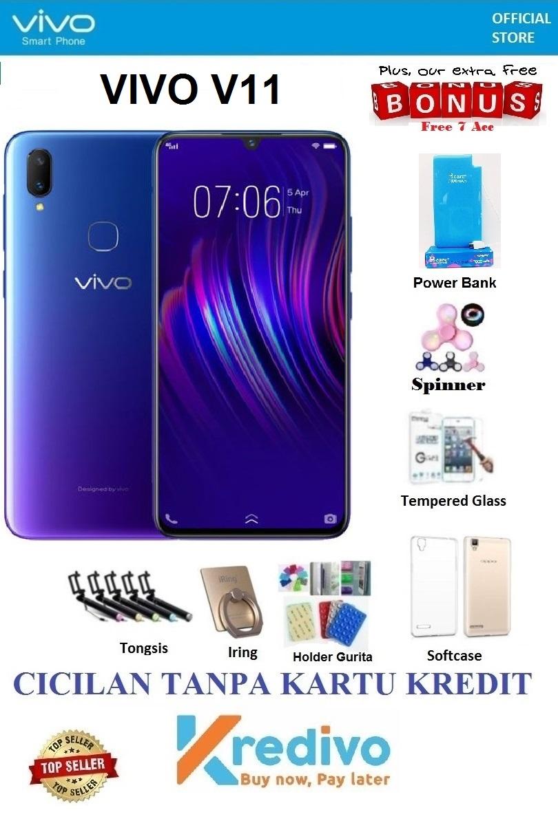 Vivo V11 Ram 6GB/64GB - Cicilan Tanpa Kartu Kredit + Extra 7 Itesm