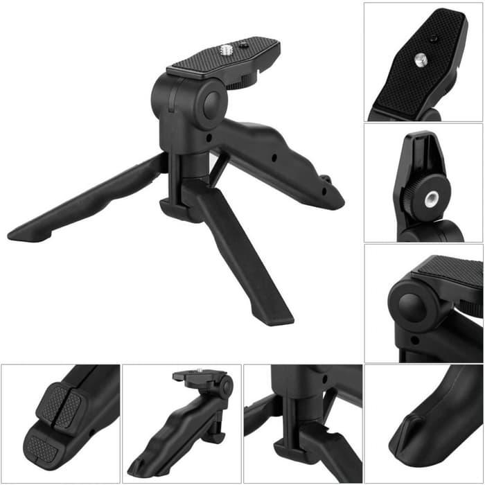 Tripod Mini Foldable 2 in 1 untuk DSLR/ handphone - Tripod Murah - Tripod & Stabillizer - Best Quality