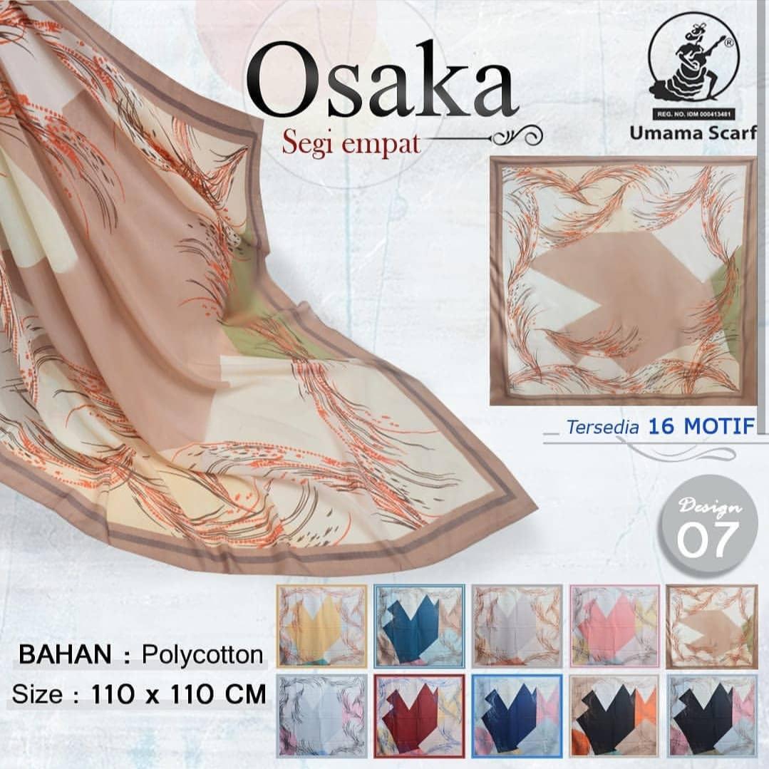 Hijab Segi Empat Motif abstrak Umama scraf / Jilbab Segi Empat Motif / Kerudung Segi Empat Motif /Hijab Segi Empat Umama scarf osaka