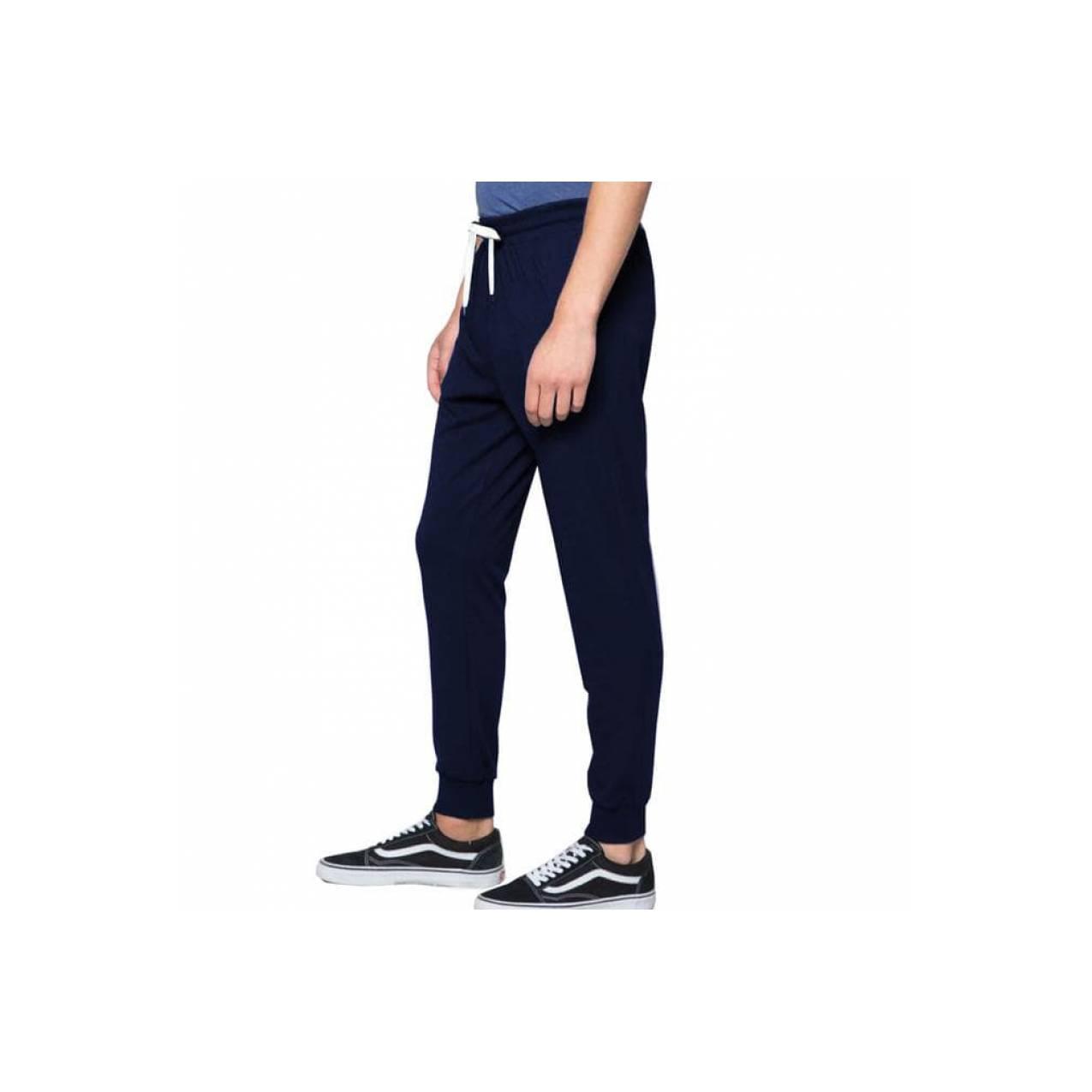 JUAL CELANA JOGGER SPORT NAVY BLUE PANJANG - LONG JOGGER PANT TERLARIS
