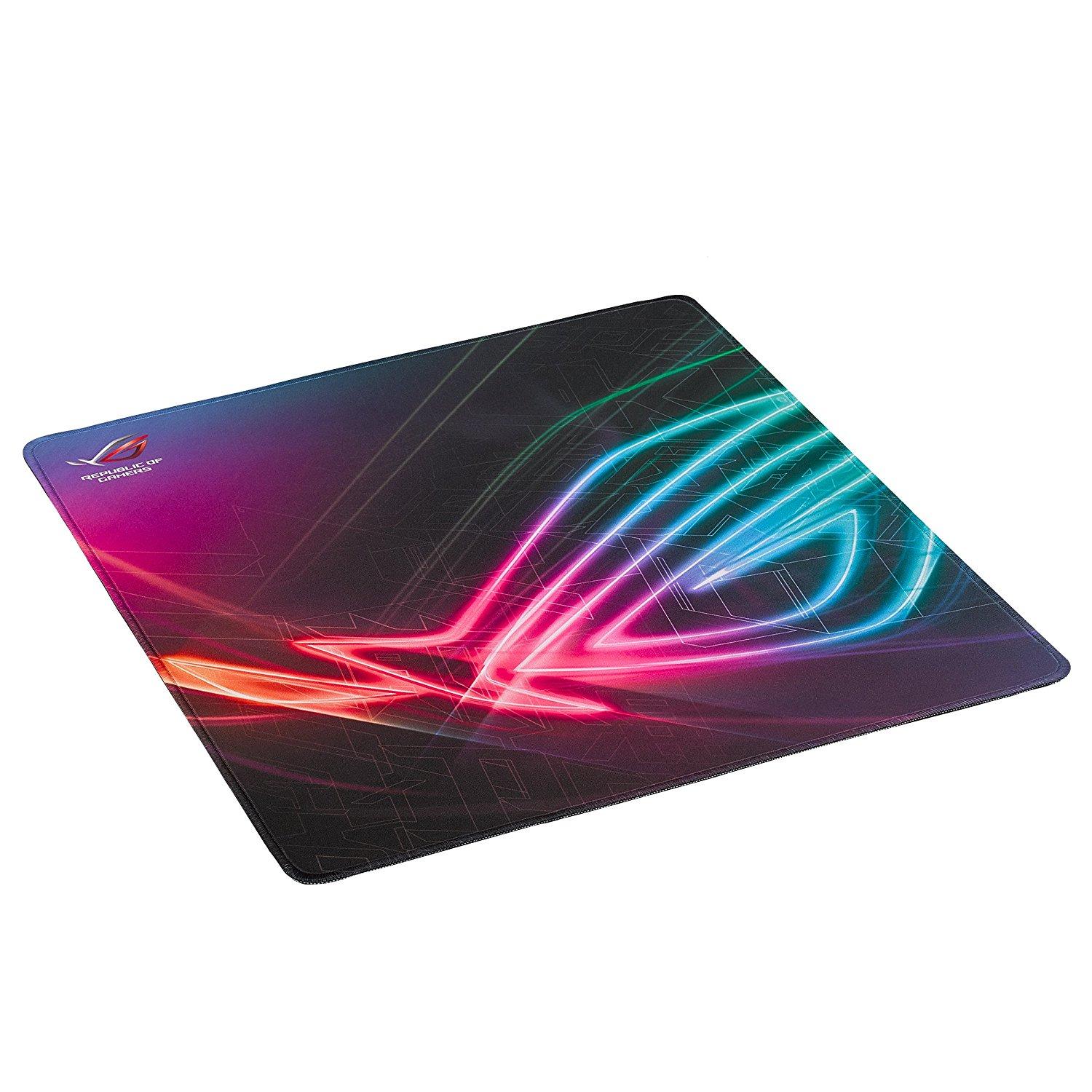 ASUS ROG Strix Edge Vertical Gaming Mousepad with Anti-fray Stitching and Non-slip Base