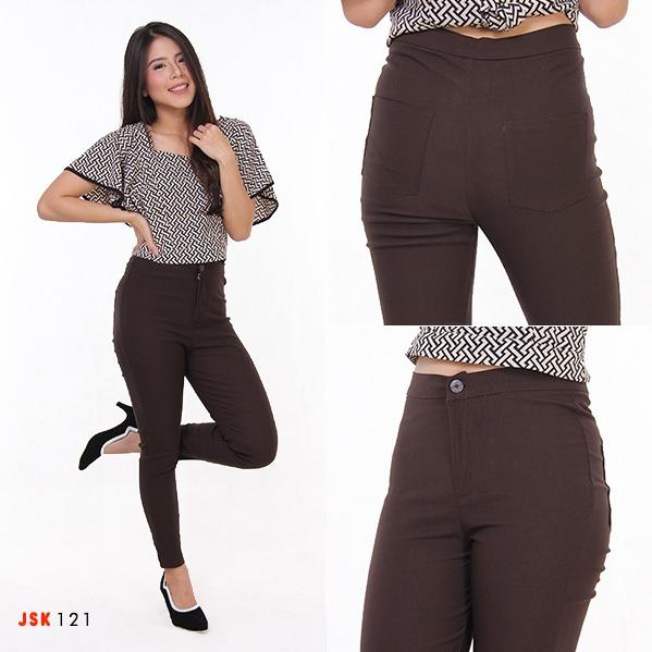 JSK Celana Miss Hotty Skinny Jeans Denim Wanita Pensil (Size S-XL)