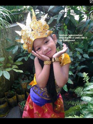 Terbaru! Daerah Bali Tk | Baju Adat Kostum Karnaval Pentas Seni Anak Wanita - ready stock