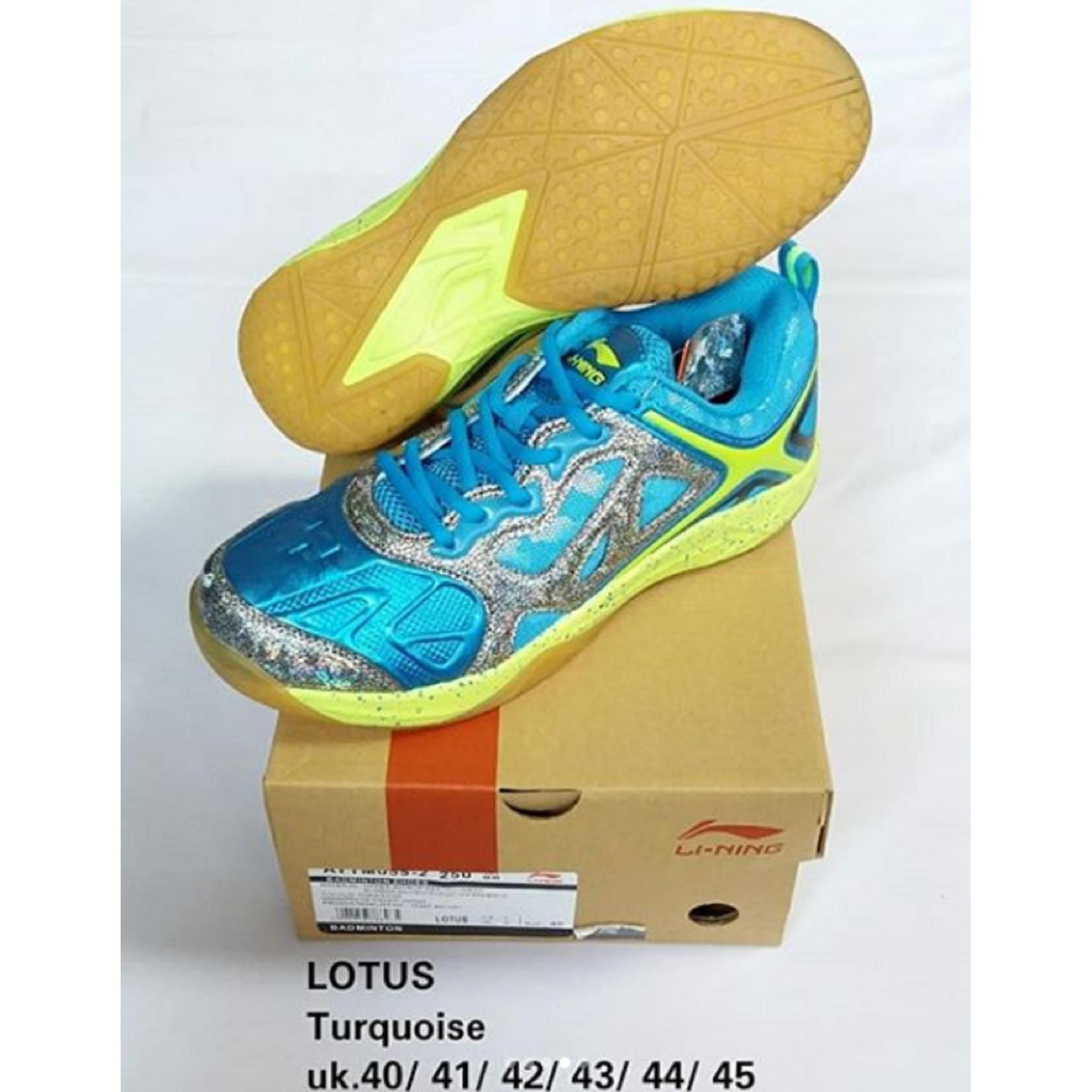 Sepatu Lining LOTUS AYTM055 BADMINTON SHOES MURAH DISKON OBRAL SALE JUAL PERLENGKAPAN BULUTANGKIS ADHA SPORT