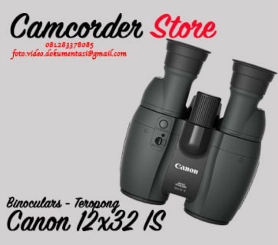Binoculars Canon 12x32 IS | Teropong
