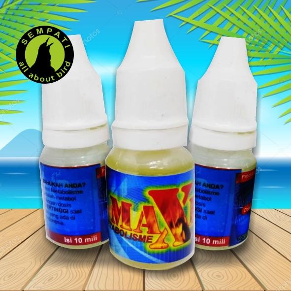 Max Metabolis High Level Hore Obat Burung Sakit Macet Bunyi Serak Terlambat Birahi Untuk Lovebird Kenari Kacer Murai Pleci Kolibri Dll