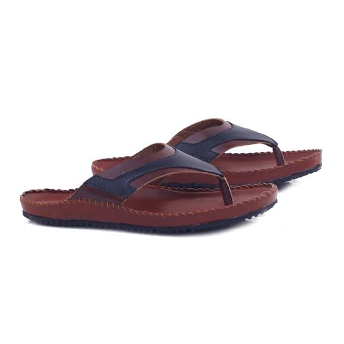 Sandal laki-laki/sandal pria Sendal Jepit Casual Santai Main Keren keluaran terbaru model terbaru kualitas bagus harga murah warna coklat