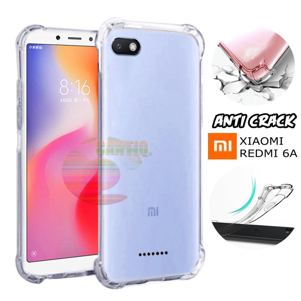 Icantiq Soft Case Anti Crack Untuk Xiaomi Redmi 6A Anticrack Xiaomi Redmi 6A Anti Shock Xiaomi Redmi 6A / Silikon Case Xiaomi Redmi 6A Ultrathin / Softcase Unik Xiaomi Redmi 6A / Jelly Case / Case Hp / Silicone Casing Redmi 6A - Putih Transparant