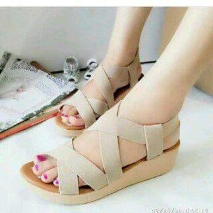 Jual sandal wanita wedges murah