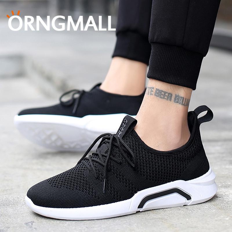 ORNGMALL Sneakers Pria Casual Breathable Menjalankan Sepatu Jogging Sneakers Sepatu Olahraga Untuk Pria Sepatu Pria Sepatu Mode
