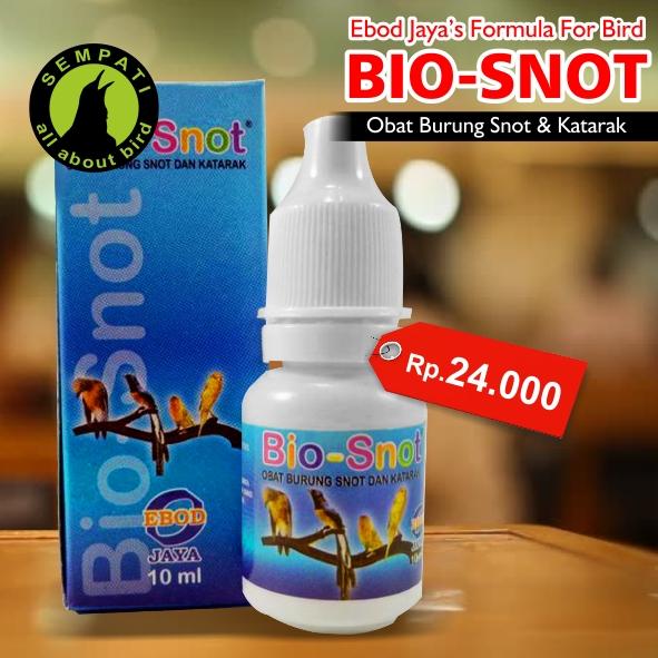 Bio Snot Ebod Jaya Obat Burung Sakit Mata Katarak Berlendir Bengkak