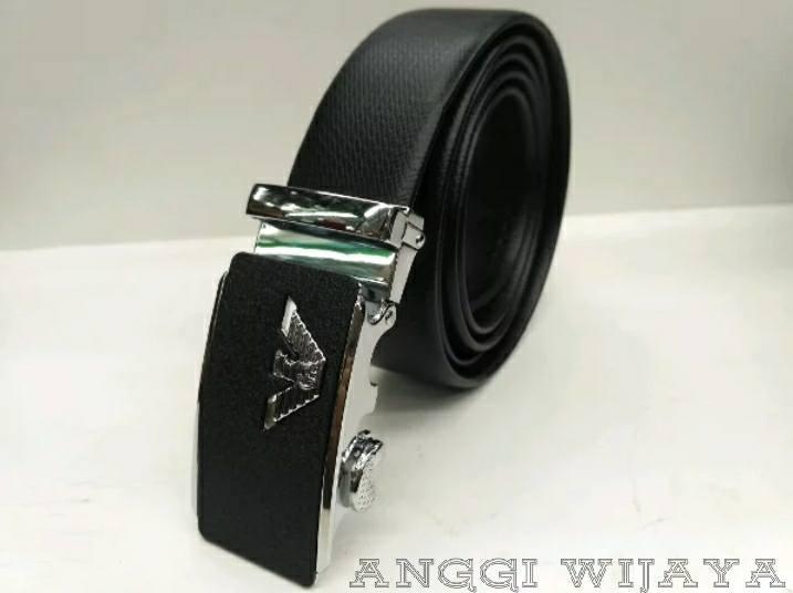 IKAT PINGGANG GESPER BELT PRIA KULIT IMPORT REL OTOMATIS JAMAN SEKARANG GAR636AW