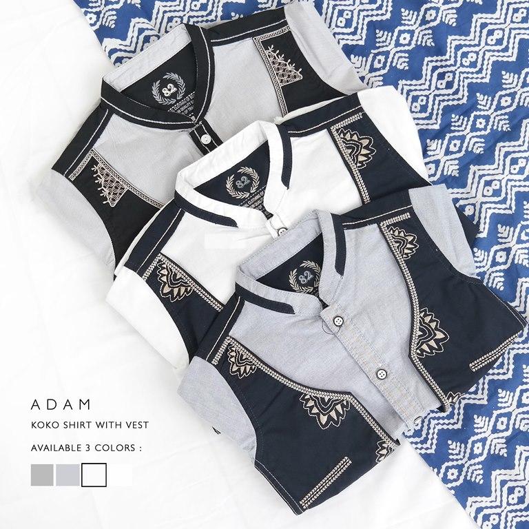 Cotton Inch Kid - Adam | Baju Koko Anak | Atasan Anak 1-3 Tahun