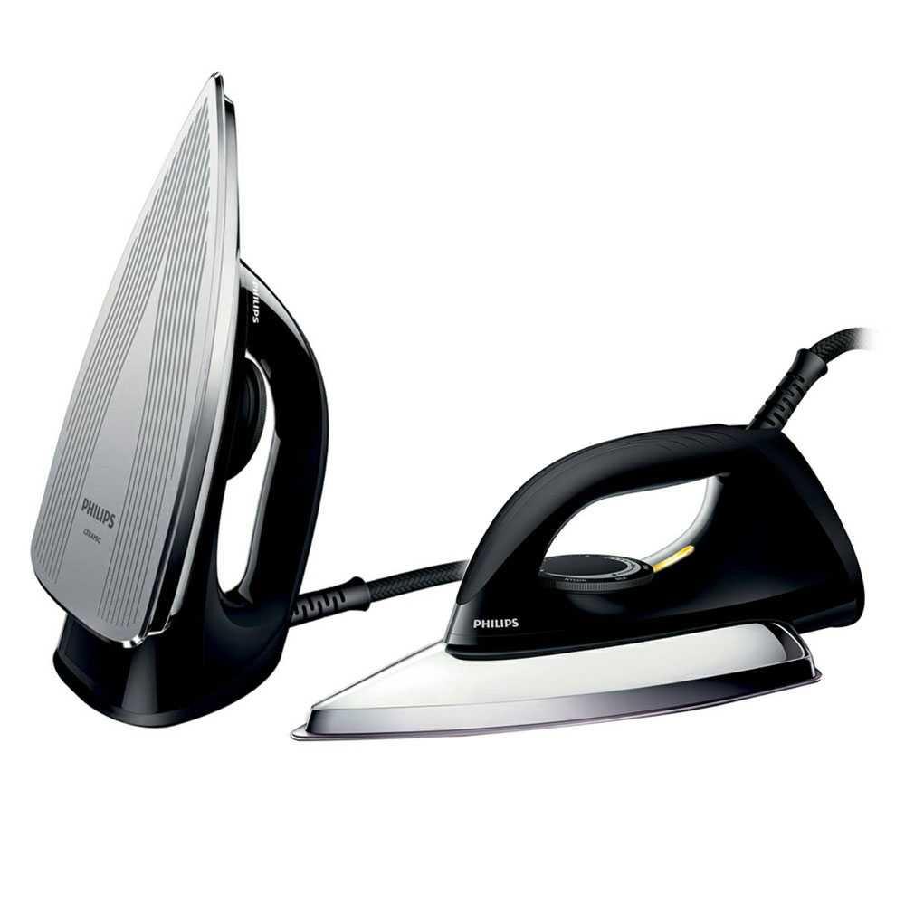 SETRIKA PHILIPS DRY IRON HD 1173 / HD1173 HITAM BEST SELLER! Murah