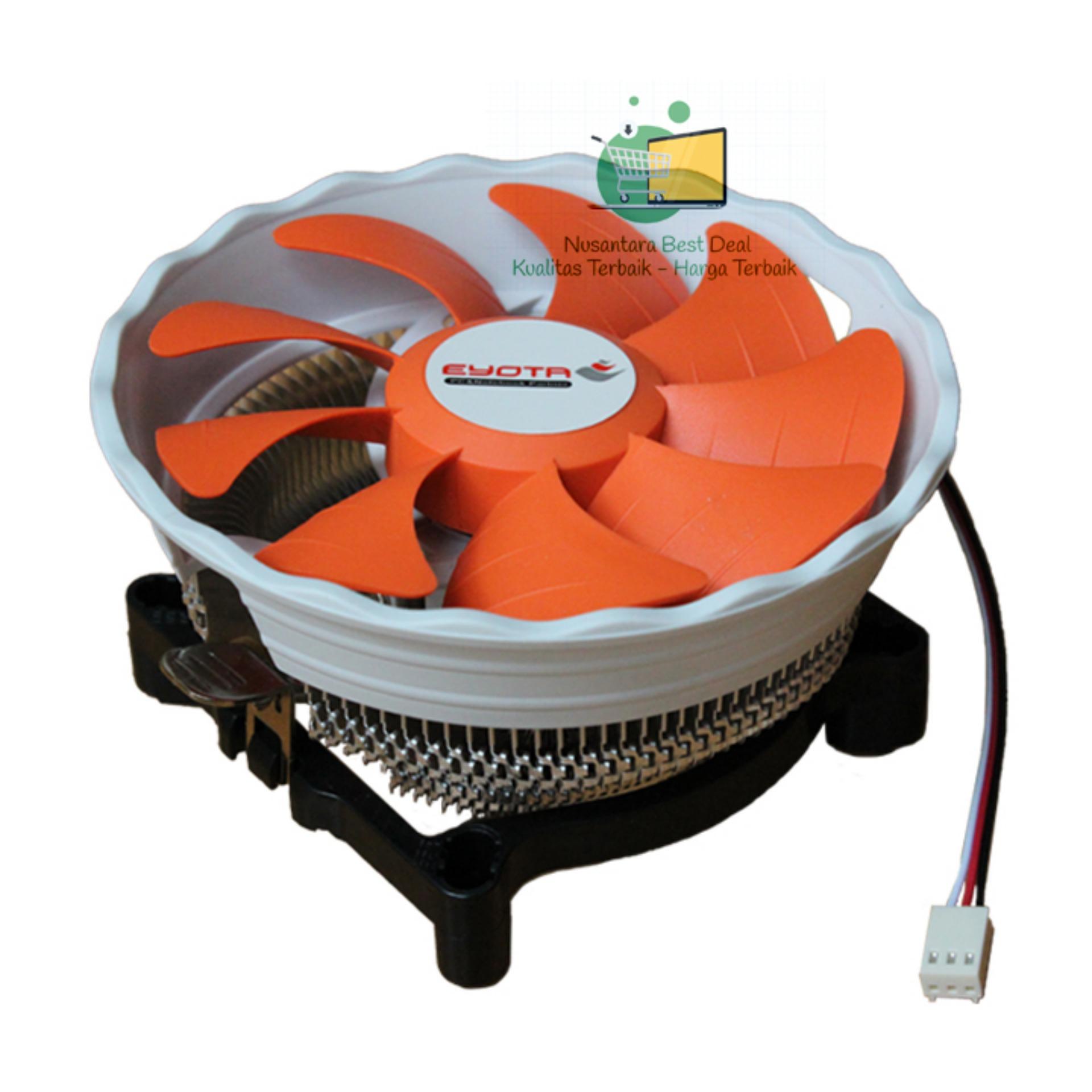 Kipas & Heatsink CPU Komputer Eyota Cooler Fan Kipas CPU LGA Universal F 35 Original