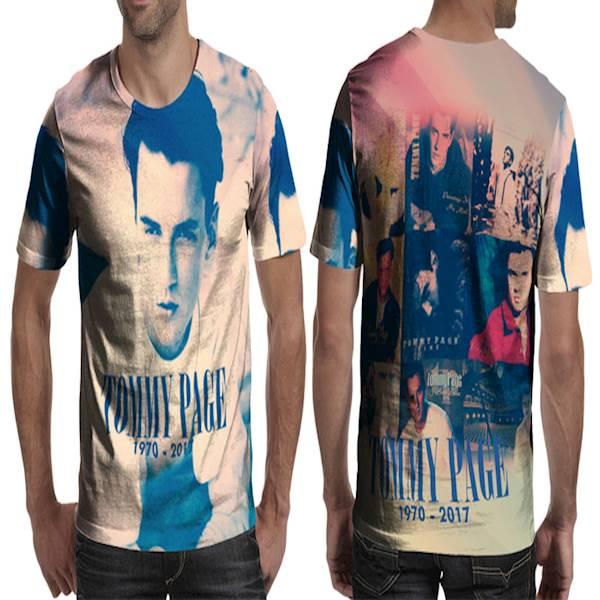 Kaos T-Shirt Lengan Pendek Full Print Custom Tommy Page Art 5