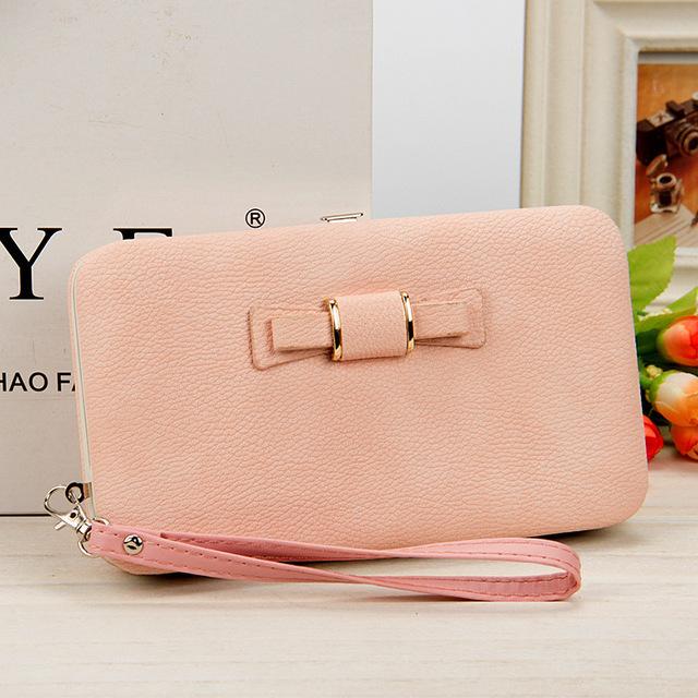 SP 1005 Dompet Wanita / Cewek HP Lipat Kartu Panjang Lucu Kecil Kulit Import Korea Fashion Best Seller Murah - Lady Wallet