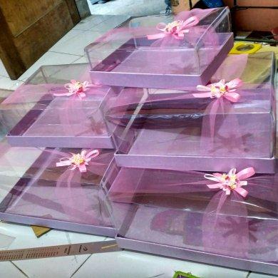 Kotak Hantaran 1 Set 5Pcs Model Tile Pita