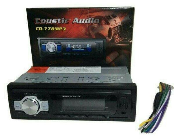 Tape mp3 usb Coustic audio co778 mp3