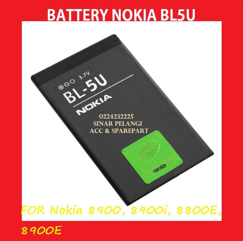 Garansi Ganti Baru Bl5u Nokia Battery Baterai Batre 100302