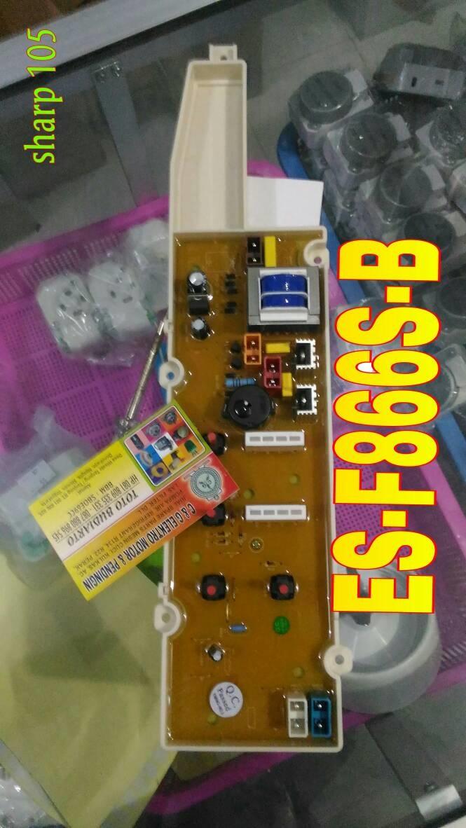 modul / pcb mesin cuci sharp ES-F866S-B / ES-F865-P