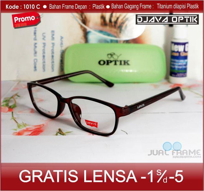 Frame Kacamata Minus Levis 1010 Lensa anti radiasi Komputer & HP + lensa minus / plus / cylinder