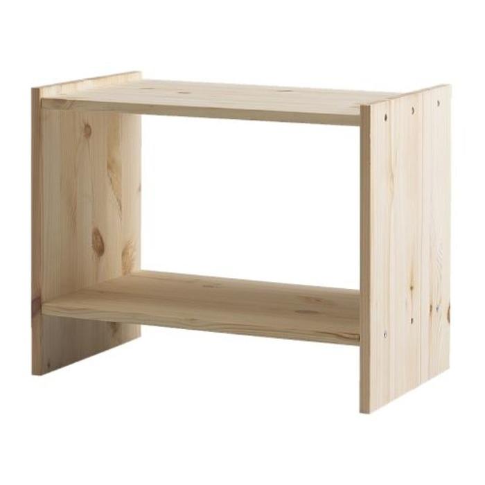 IKEA RAST, Meja kecil serbaguna, uk 52x40 cm, Kayu pinus solid