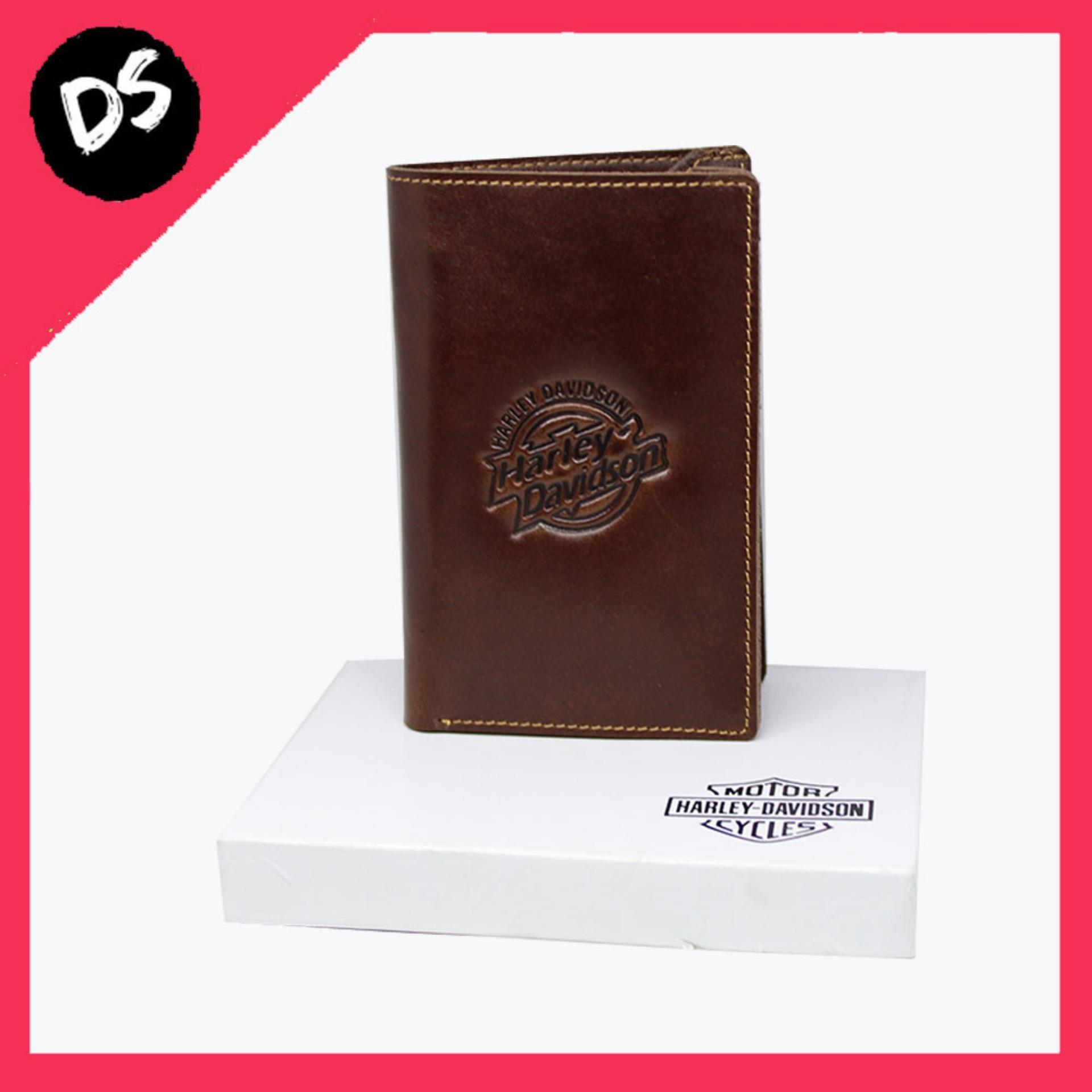 Hot Promo!!! Dompet Pria Kulit Asli Hitam Model Harley Davidson - Dream Shop