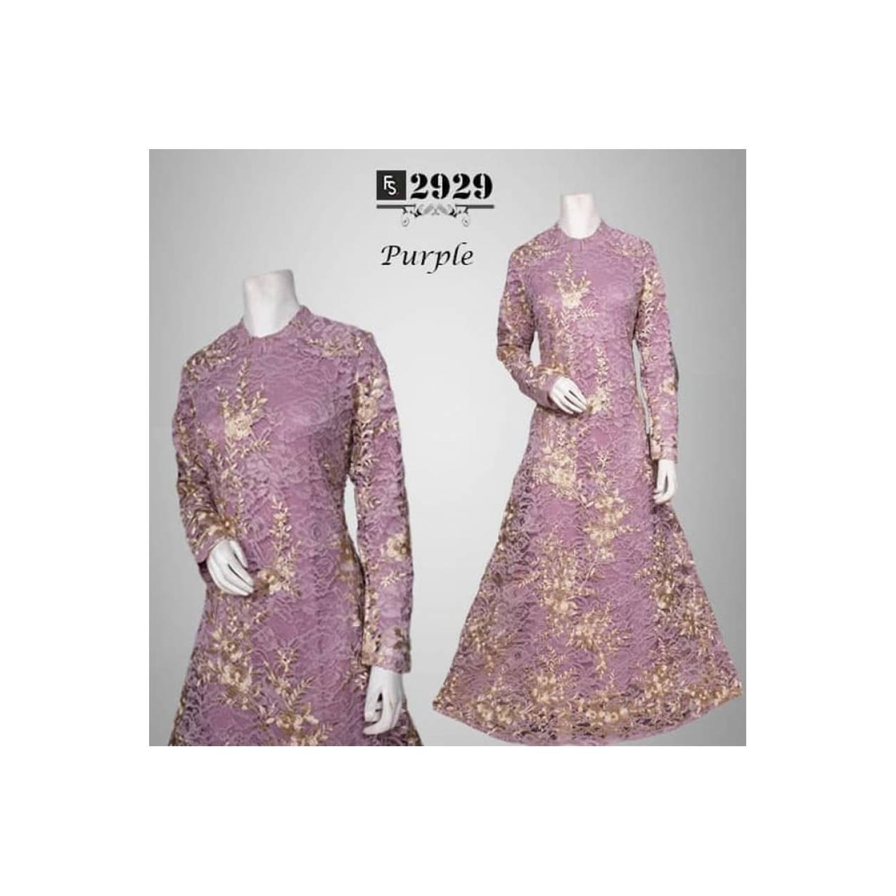 GAMIS PESTA BAJU GAMIS LEBARAN MEWAH Baju Pesta Jumbo Brokat Premium