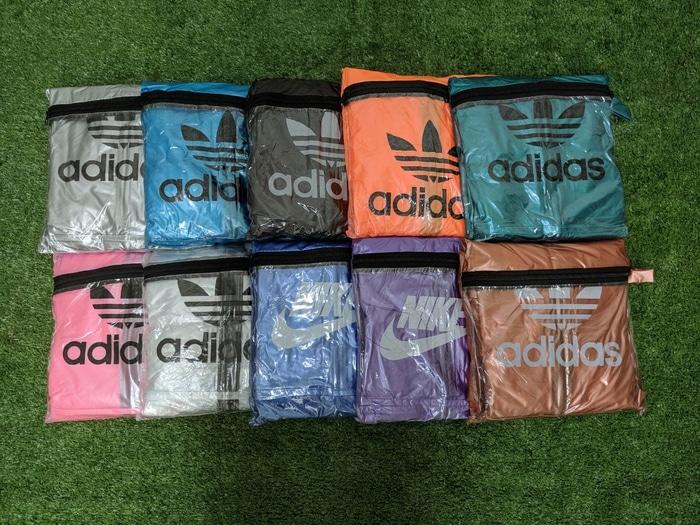 Promo jaket jas hujan nike adidas original