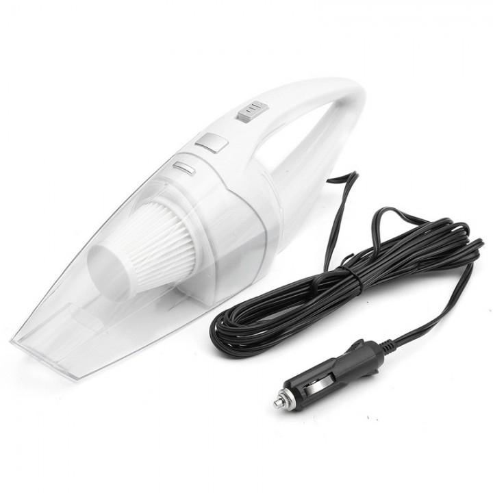 VCM01 - 120W 12V Portable Wet Dry Car Vacuum Cleaner White
