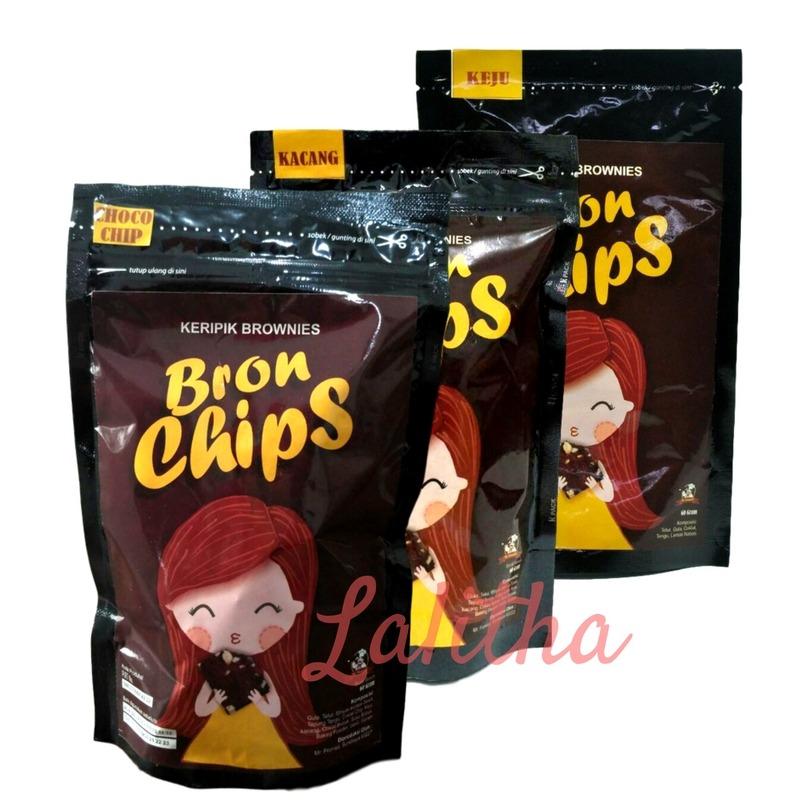 Lalitha Makanan Ringan Keripik Snack Brownies - Bronchips Choco+Kacang+Keju / Paket Terbaru Aneka Snack Coklat Ultah Anak Kiloan Harga Murah / Lebih Enak Dari Parutan Keripik Singkong Kentang Pedas Al El Dul Import Korea / Rasa Lokal Cocok Untuk Cemilan