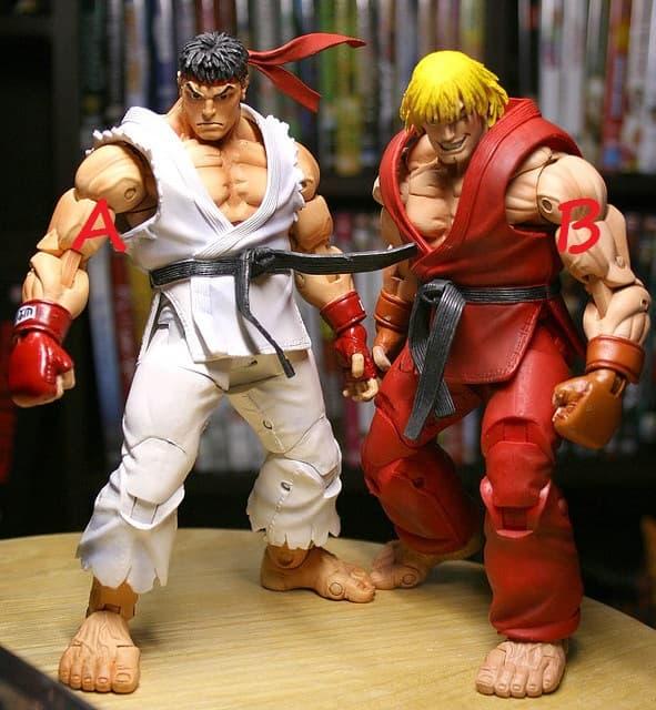 street fighter action figures for sale