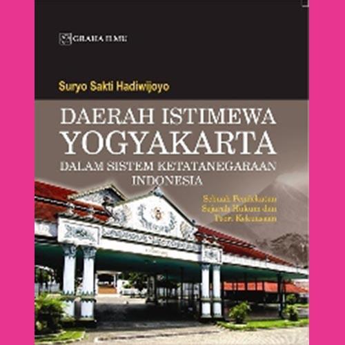 Daerah Istimewa Yogyakarta; Dalam Sistem Ketatanegaraan Indonesia