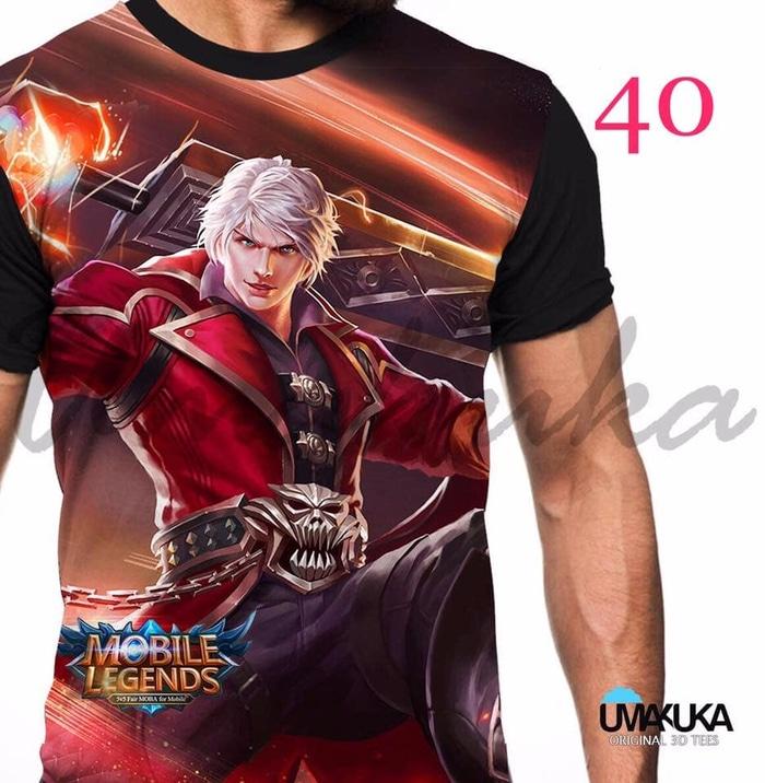 baju / kaos 3d game online mobile legend original murah - OvSf5G