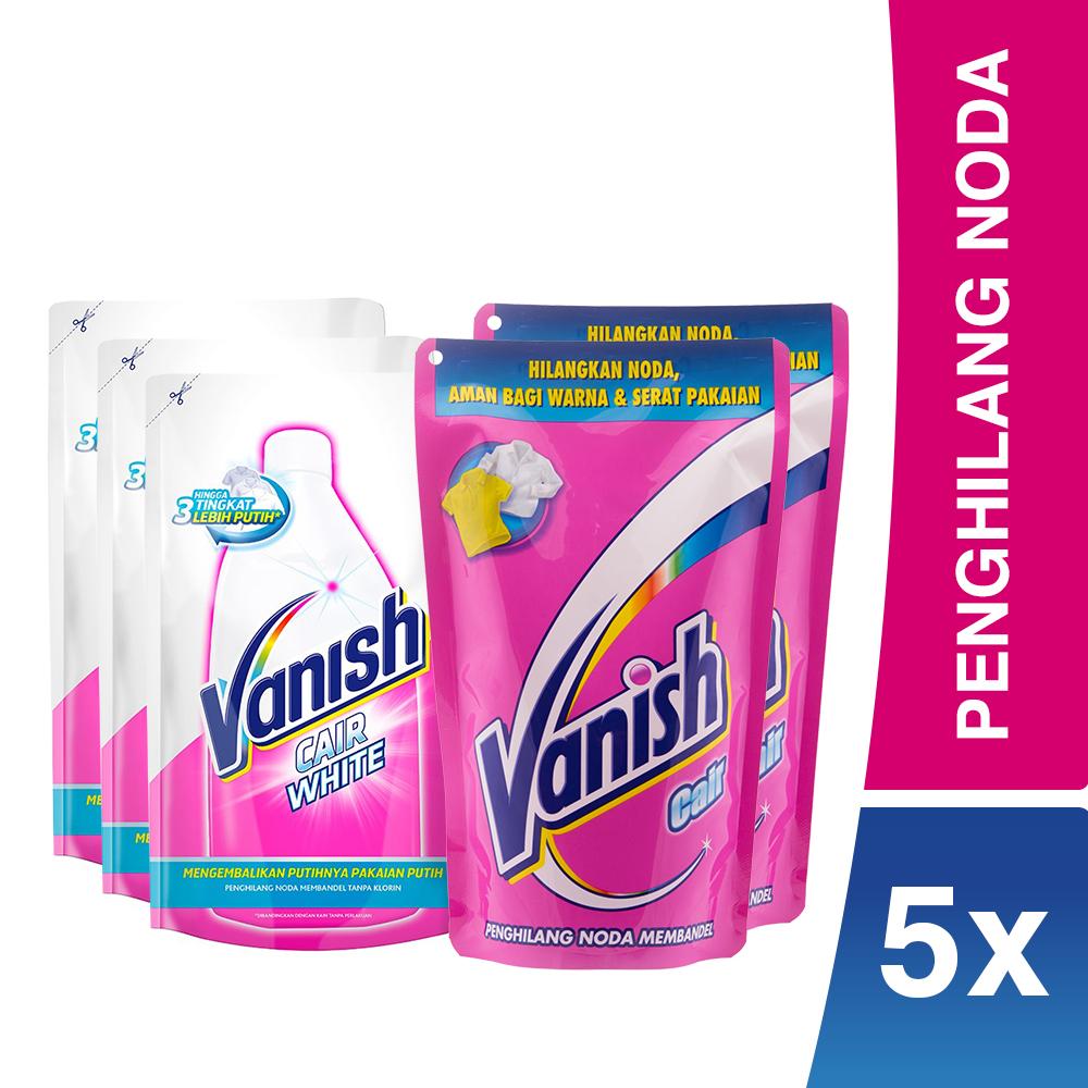 3x Vanish White 450ml + 2x Vanish Liquid 450ml