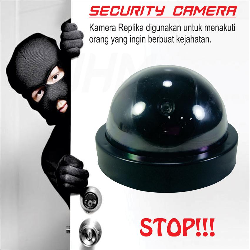 Kamera CCTV Replika / Palsu / Fake / Tiruan / Dummy / Simulasi INDOOR(WHM-SD000001)
