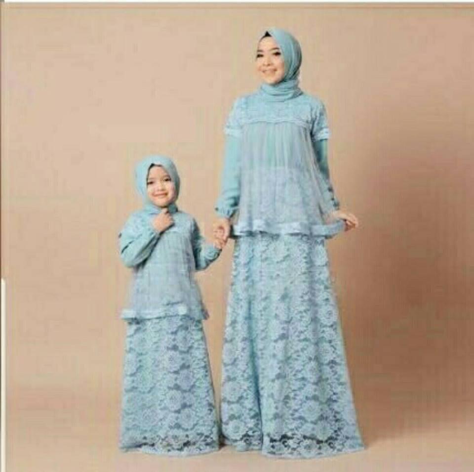 legiONshop- busana muslim | muslim wear | gamis | dress maxi | maxi ibu dan anak | couple mom n kid MARDINI (bahan jersey kombi brukat)