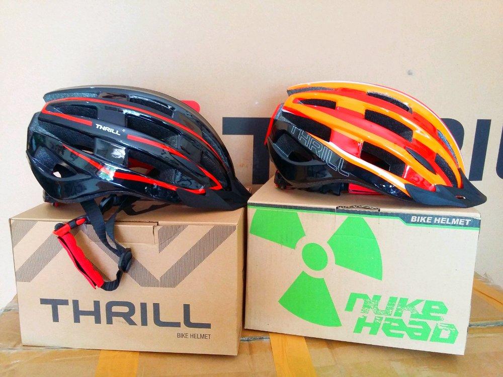 HELM SEPEDA THRILL SPACE ORANGE