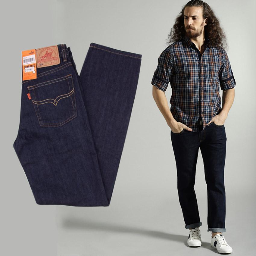 Celana jeans lea warna garmen dan biru dongker size 33-38 inchi