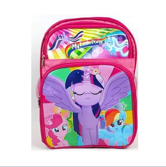 PROMO! TAS RANSEL SEKOLAH ANAK CEWEK PAUD TK PLAYGROUP SD LITTLE PONY PINK BONUS DOMPET PENSIL