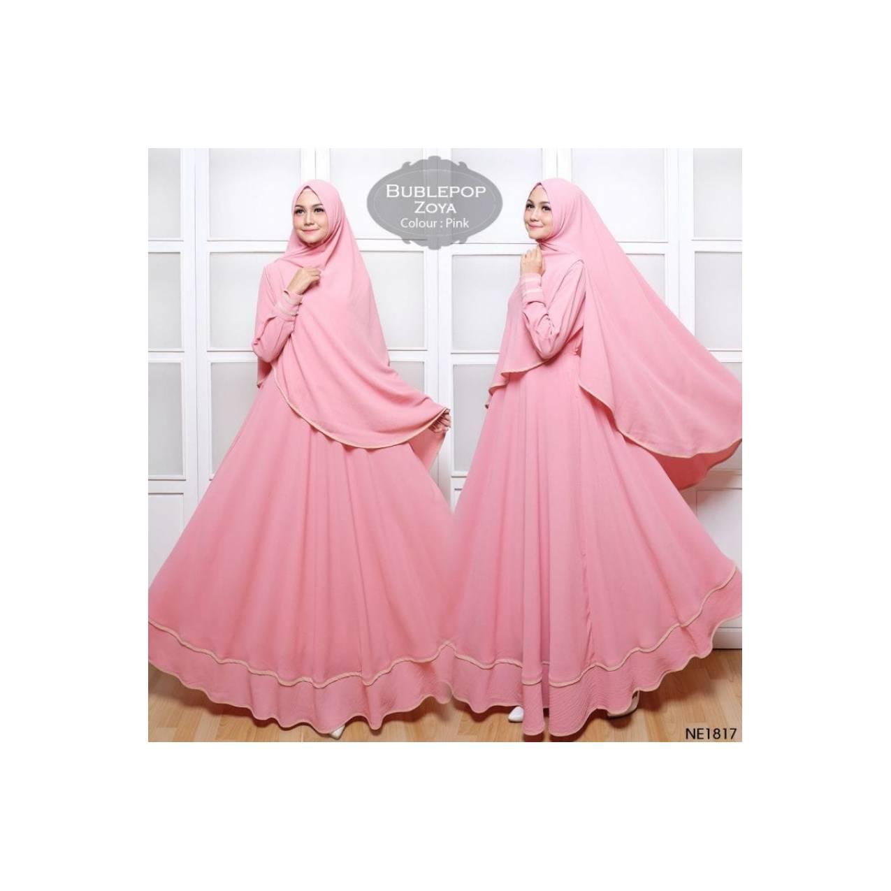 Gamis Bubble Zoya Syari NE1817