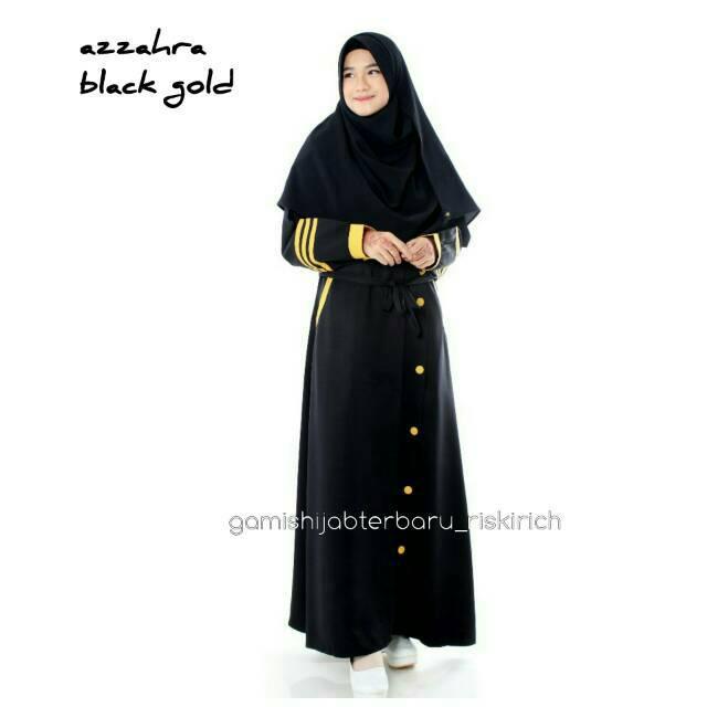Gamis azzahra pink mint